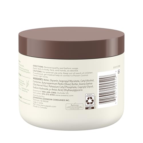 Aveeno Daily Moisturizing Cream, Fragrance Free