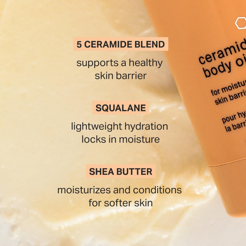 Cocokind Ceramide Body Oil Stick, Fragrance Free