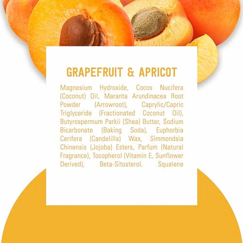 Schmidt's Deodorant Grapefruit & Apricot for Women and Men 2 Count