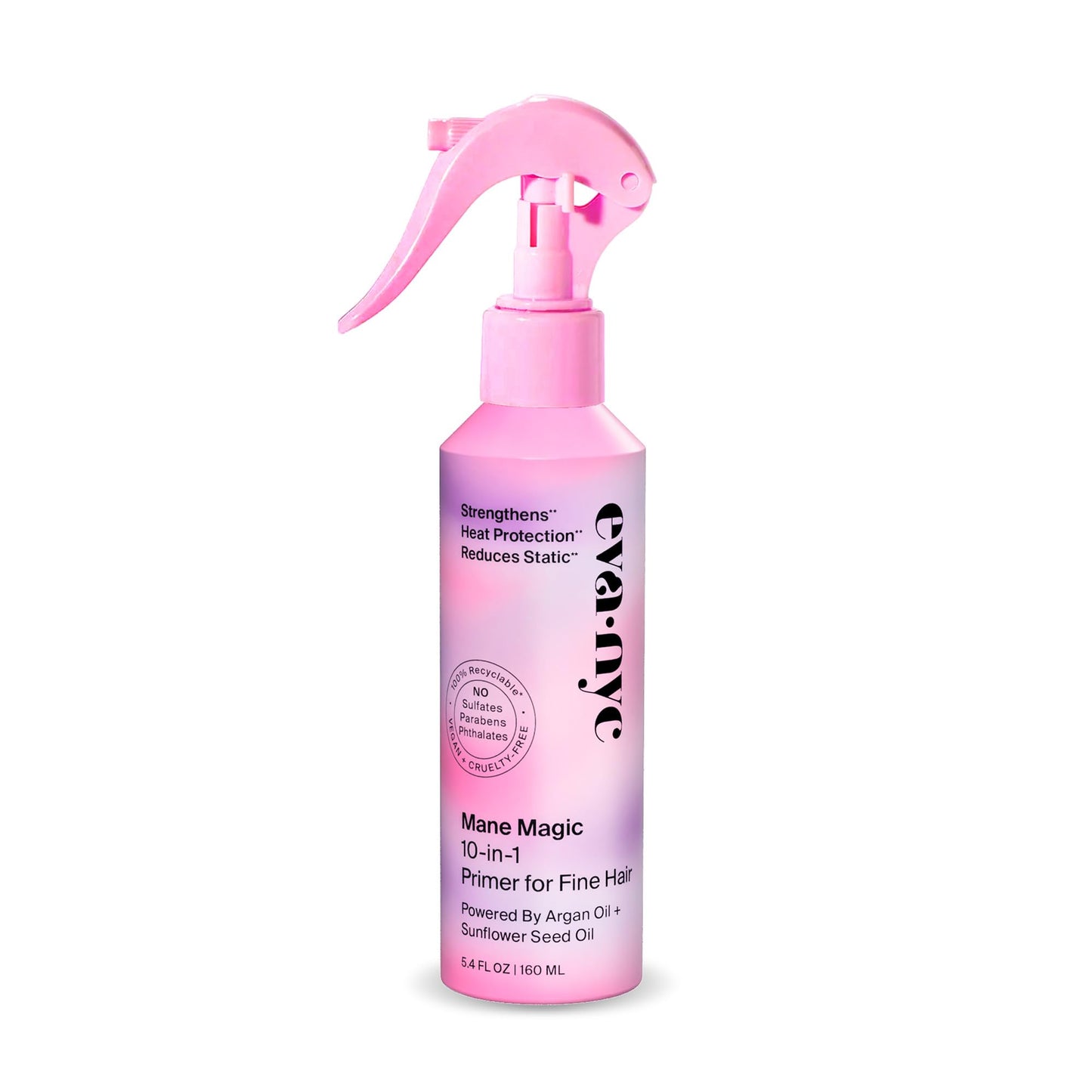 Eva NYC Mane Magic 10-in-1 Hair Primer for Fine Hair: Heat Protectant 5.4 oz