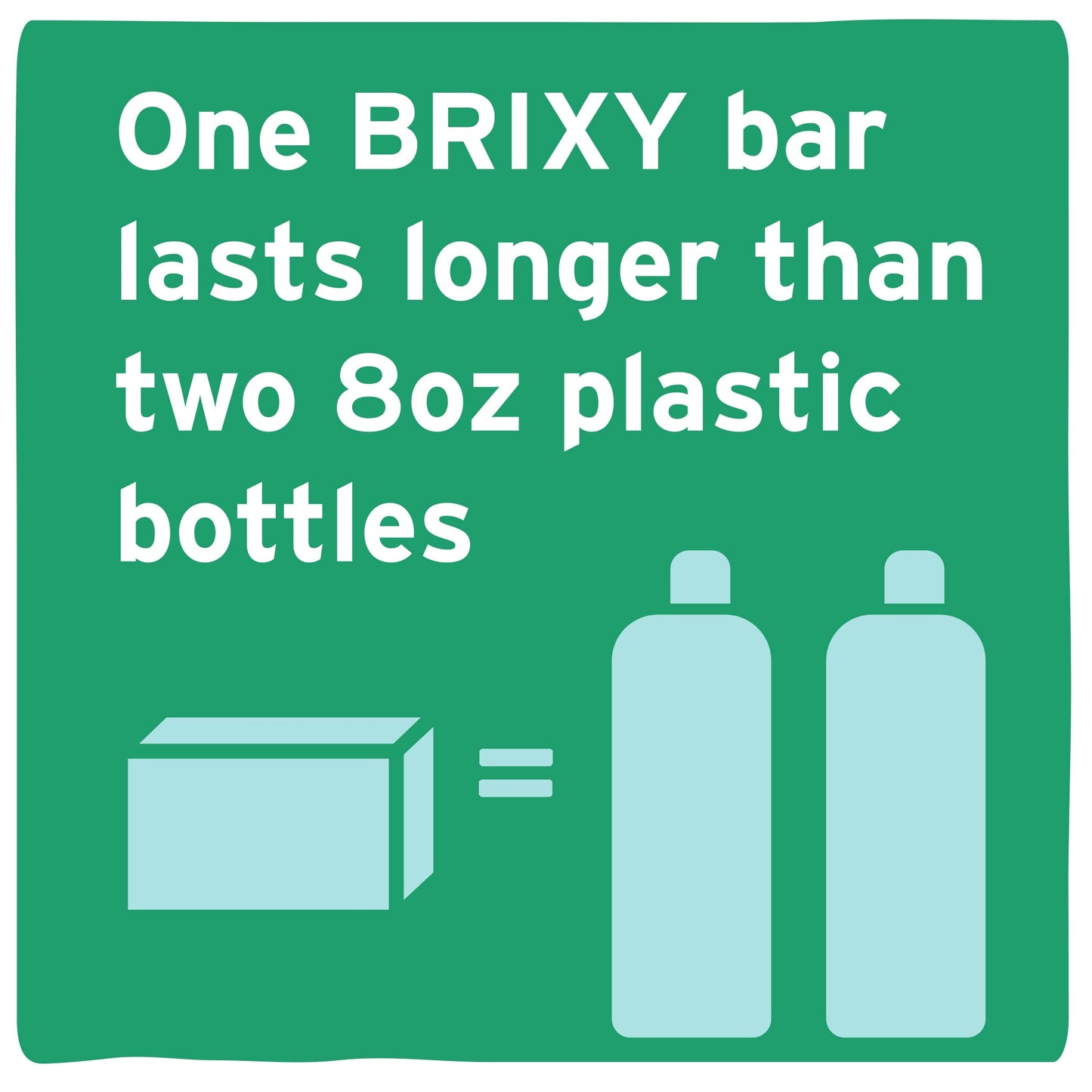 BRIXY Body Wash Bar - Mint Eucalyptus
