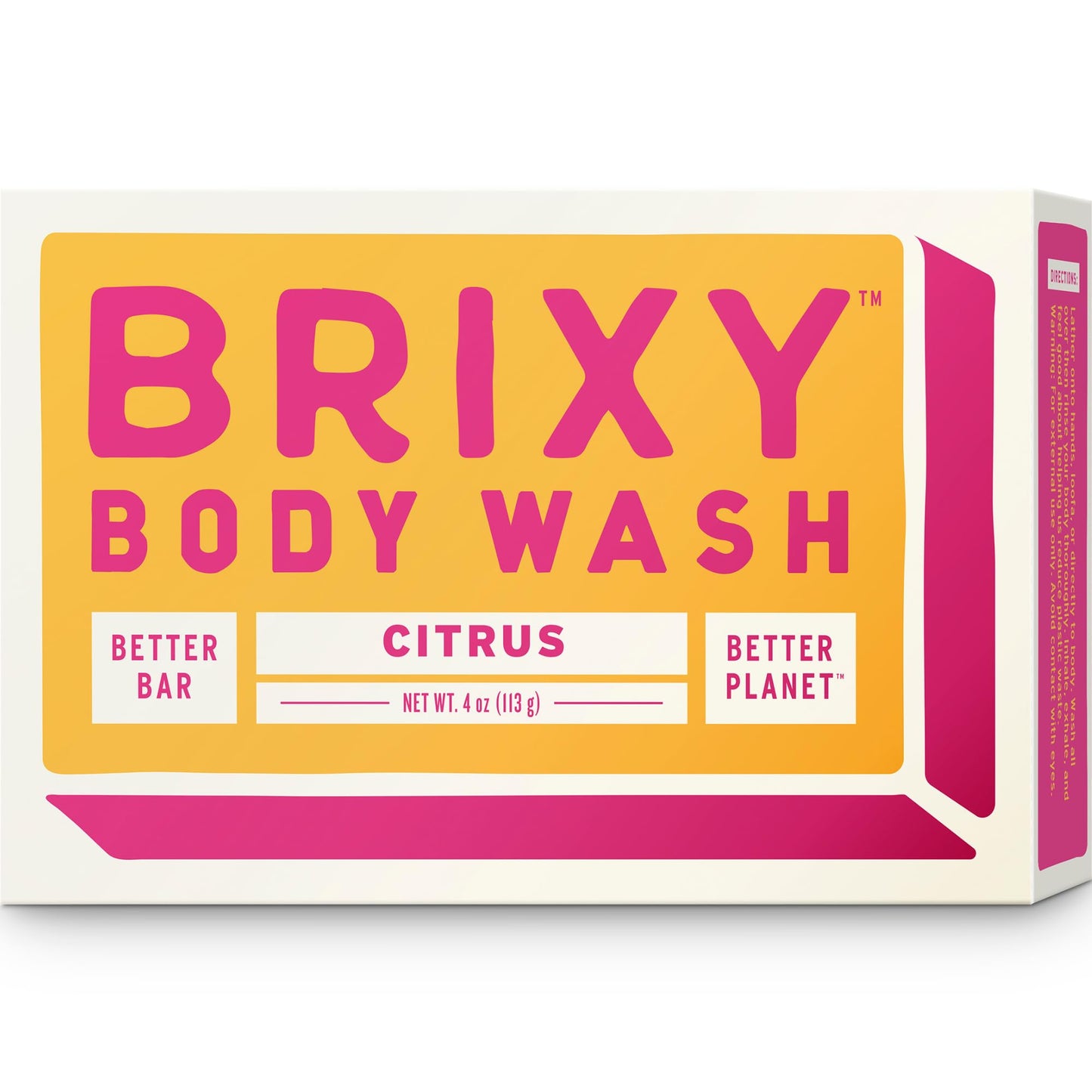 BRIXY Body Wash Bar - Citrus