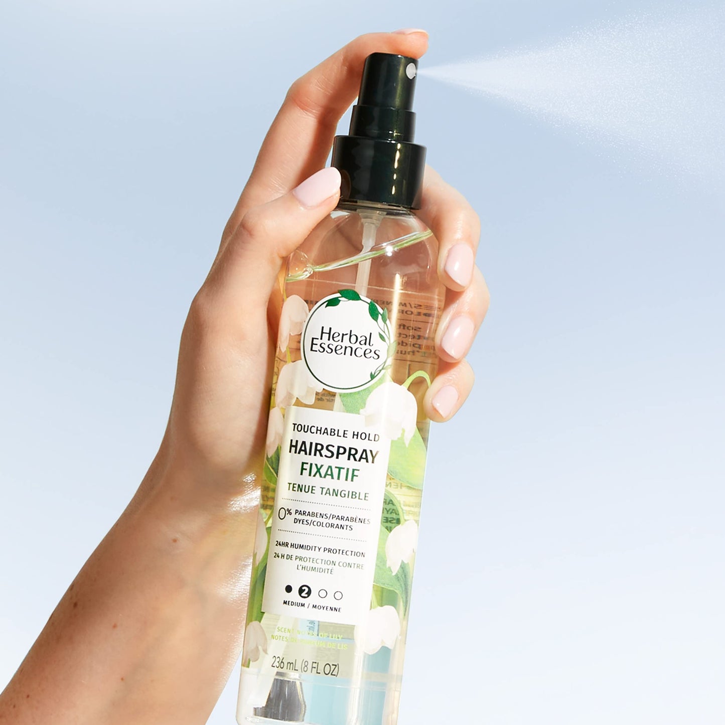 Herbal Essences Touchable Hold Hairspray 8 oz