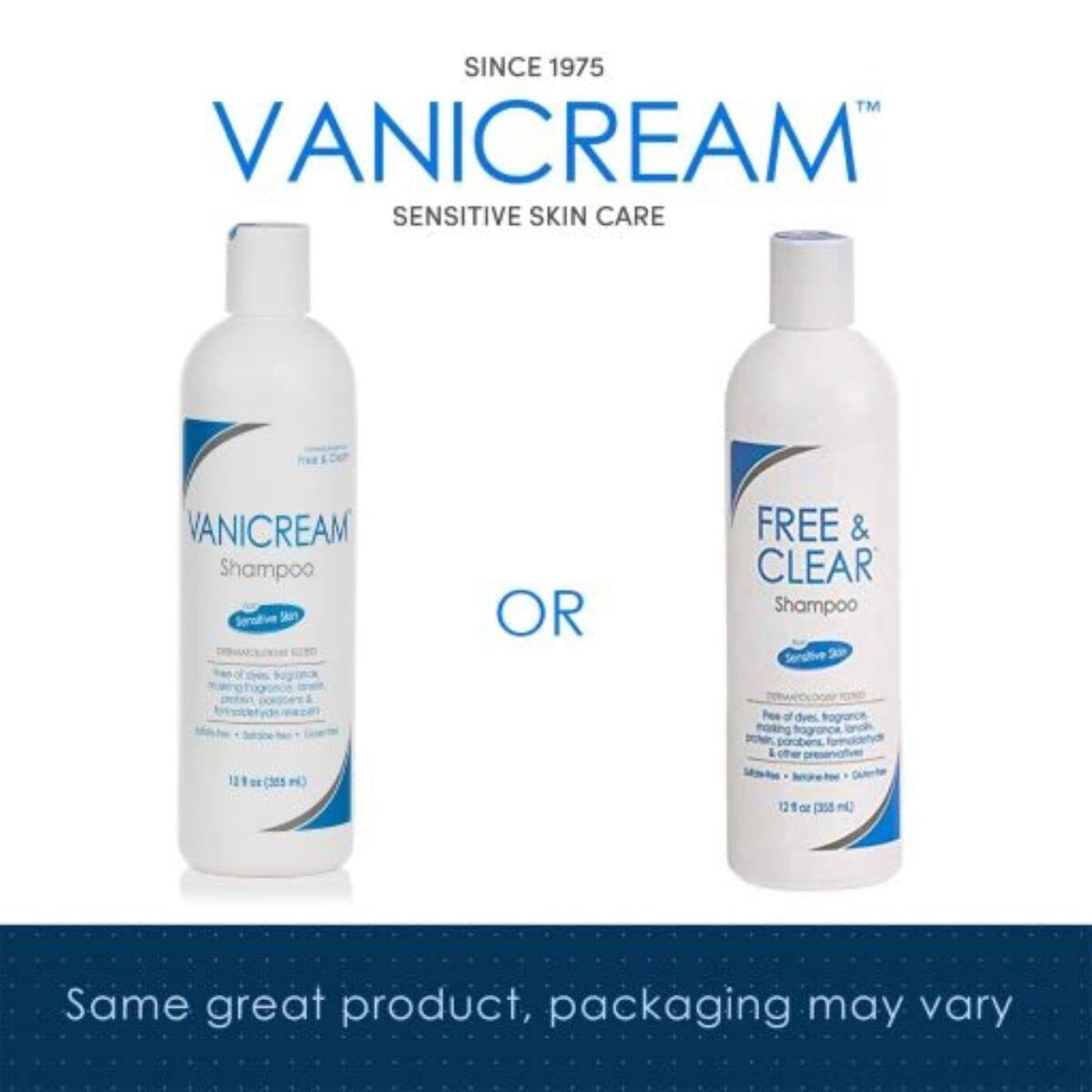 Vanicream Shampoo For Sensitive Skin 12 fl. oz Pack of 3