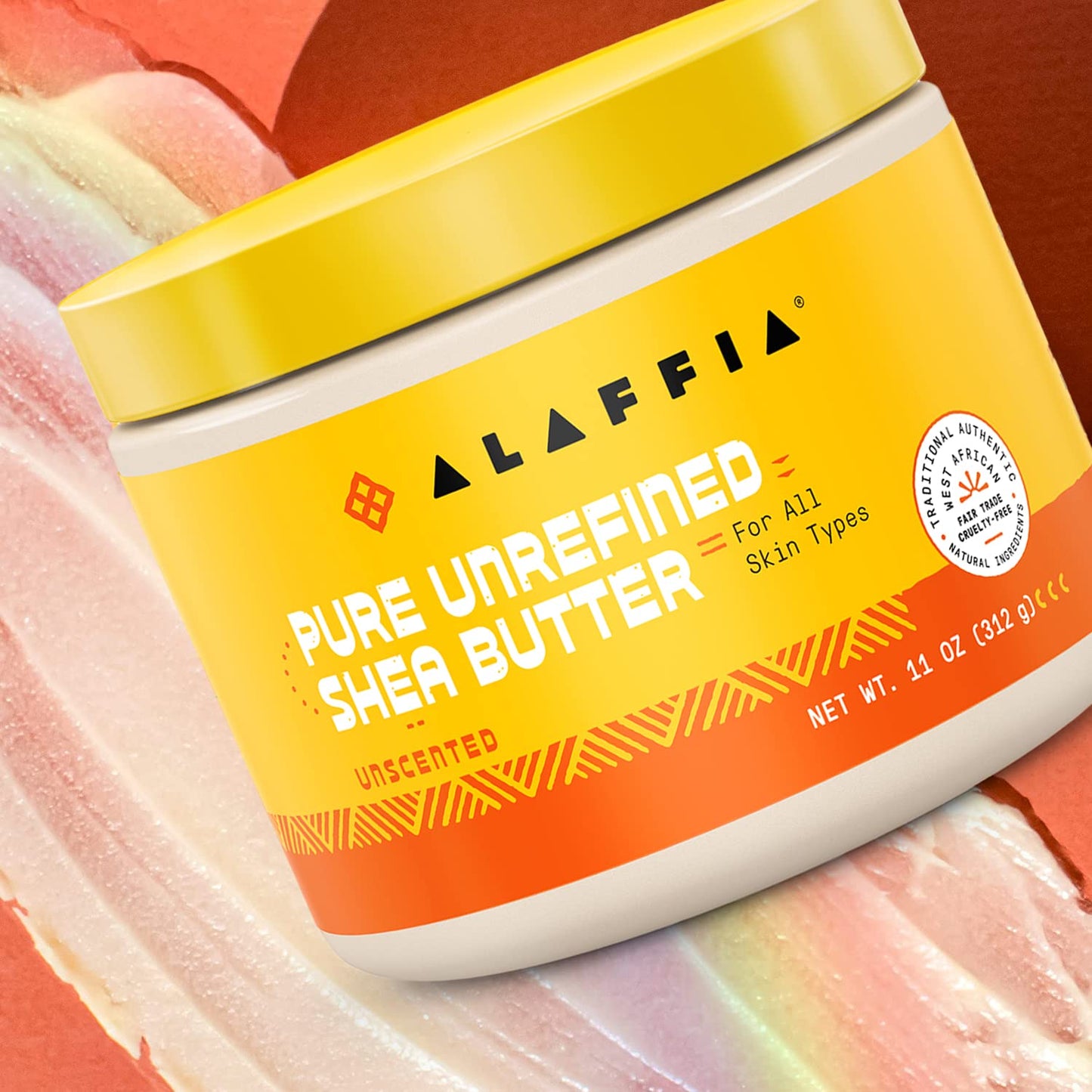 Alaffia Pure Unrefined Shea Butter, Unscented