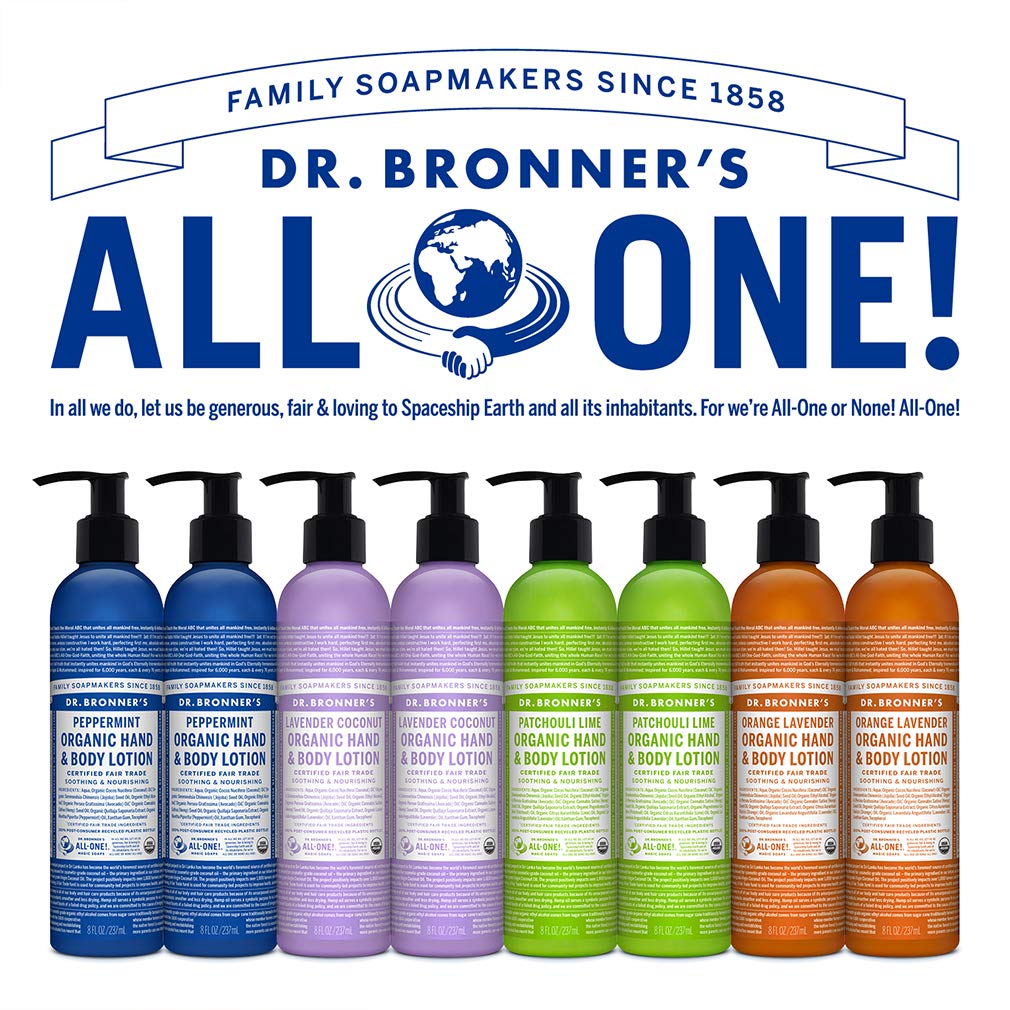 Dr. Bronner's - Body Lotion and Moisturizer, Lavender Coconut