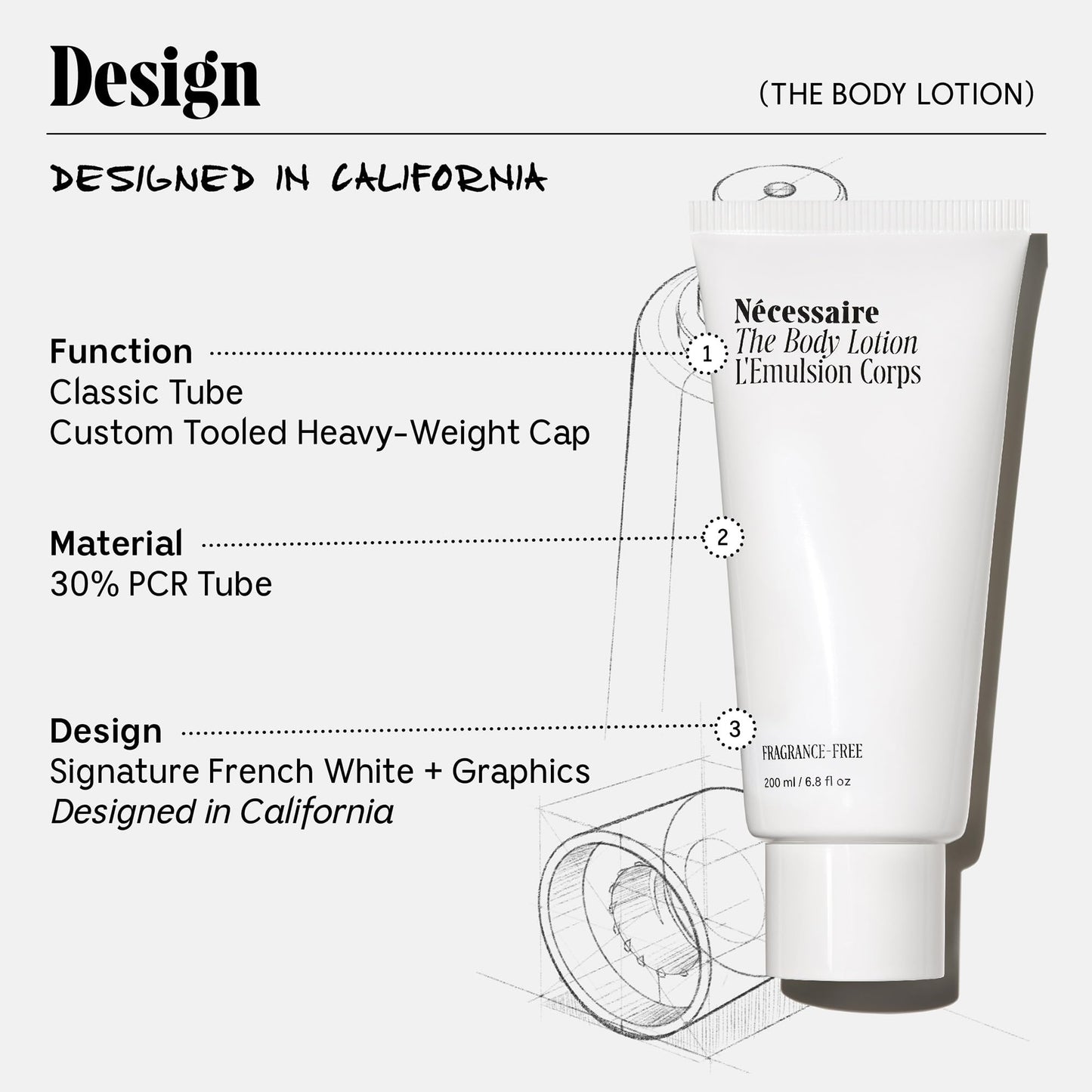 Nécessaire The Body Lotion Fragrance-Free