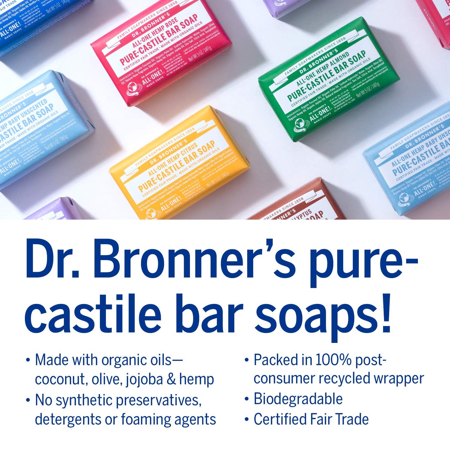 Dr. Bronner's - Pure-Castile Bar Soap - Citrus, Pack of 2