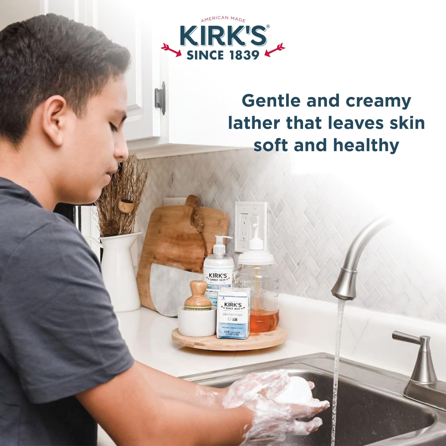 Kirk's Castile Bar Soap, Original Fresh Scent, 6 Pack
