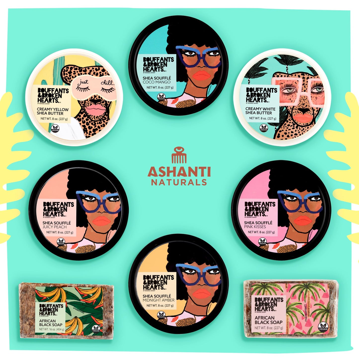 Ashanti Naturals Creamy White Shea Butter Body Butter