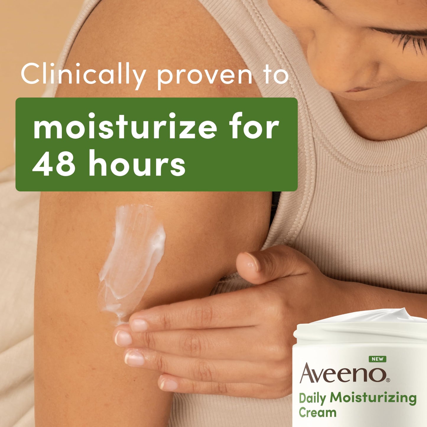 Aveeno Daily Moisturizing Cream, Fragrance Free