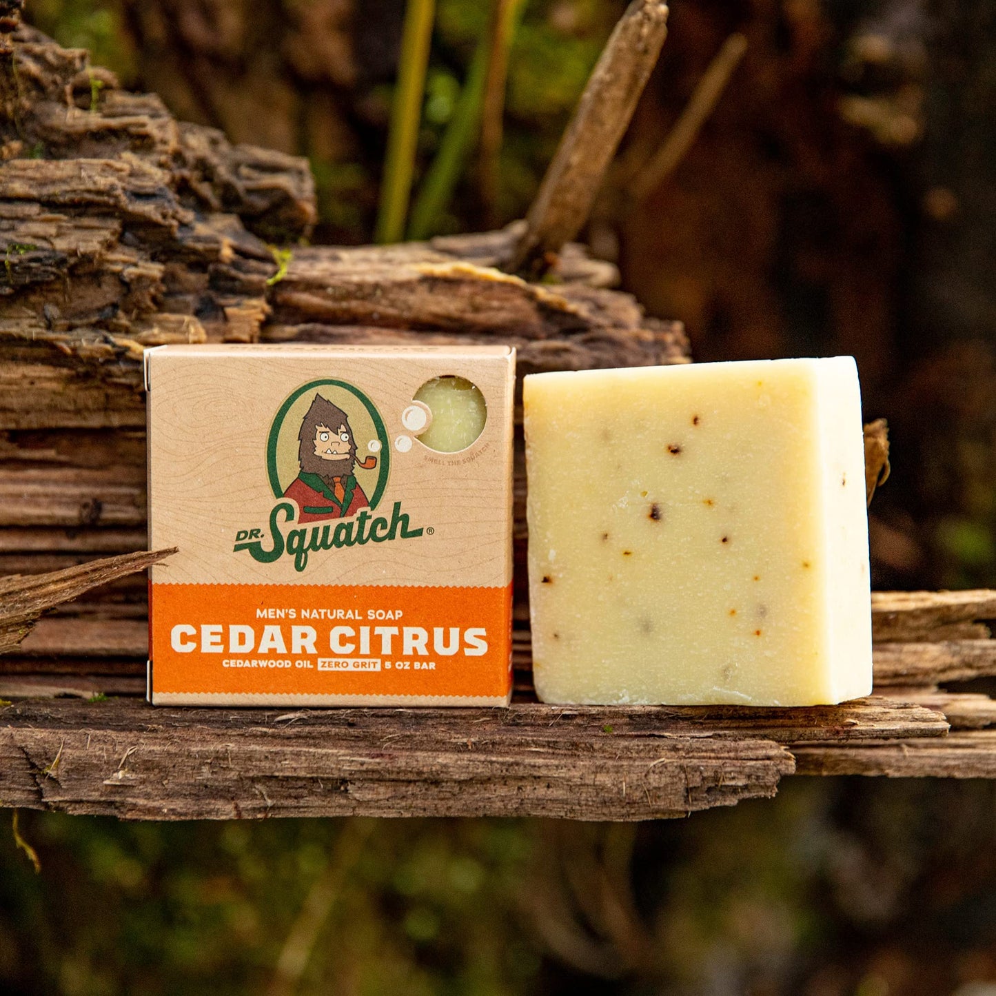 Dr. Squatch Bar Soap - Cedar Citrus, Pack of 3