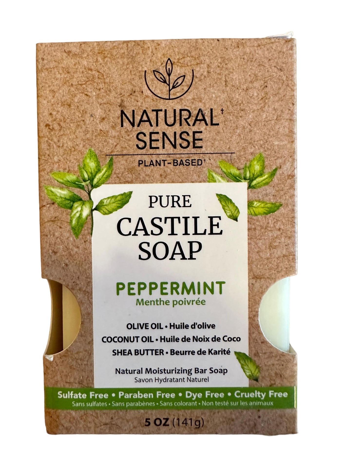 Natural Sense Pure Castile Soap - Pepermint