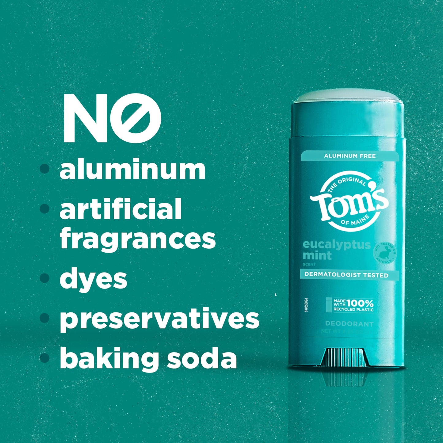 Tom’s of Maine Eucalyptus Mint Aluminum Free Natural Deodorant For Women & Men