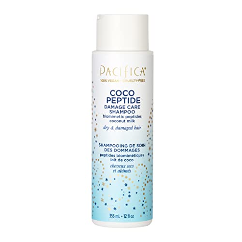 Pacifica Coco Peptide Damage Care Hair Shampoo 12 fl. oz