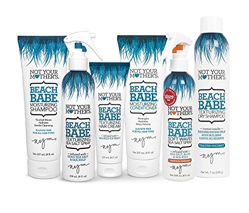 Not Your Mother's Beach Babe Soft Waves Sea Salt Spray Tropical Banana Scent 8 oz