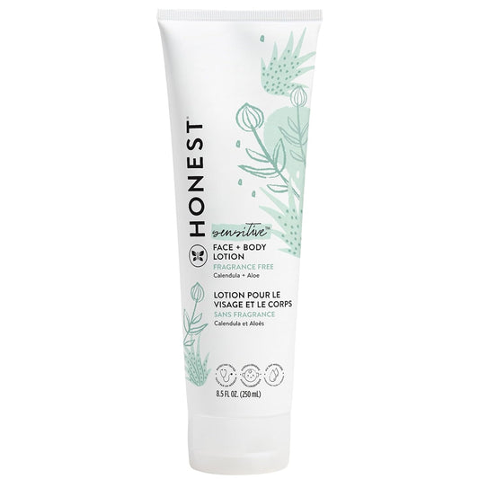 The Honest Company Hydrating Face + Body Lotion, Fragrance Free
