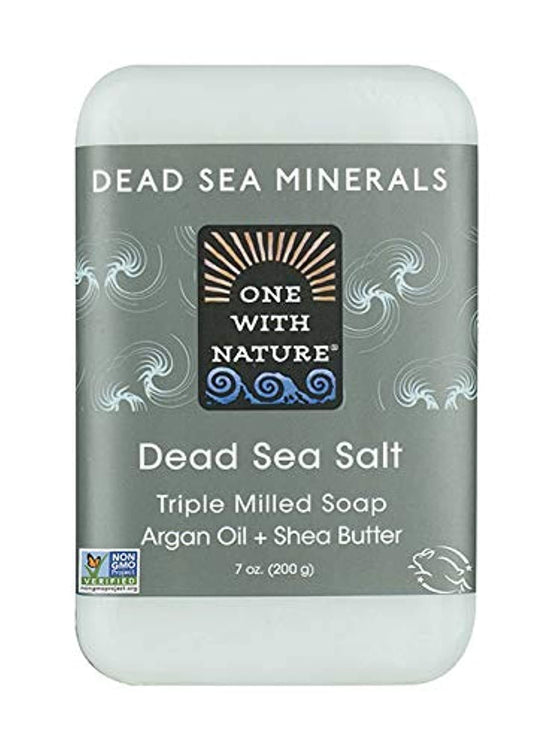 One With Nature - Dead Sea Salt, Pack of 6