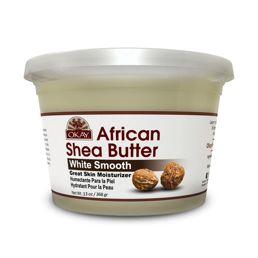 OKAY Pure Naturals White Shea Butter for Hair and Skin
