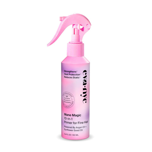 Eva NYC Mane Magic 10-in-1 Hair Primer for Fine Hair: Heat Protectant  5.4 oz