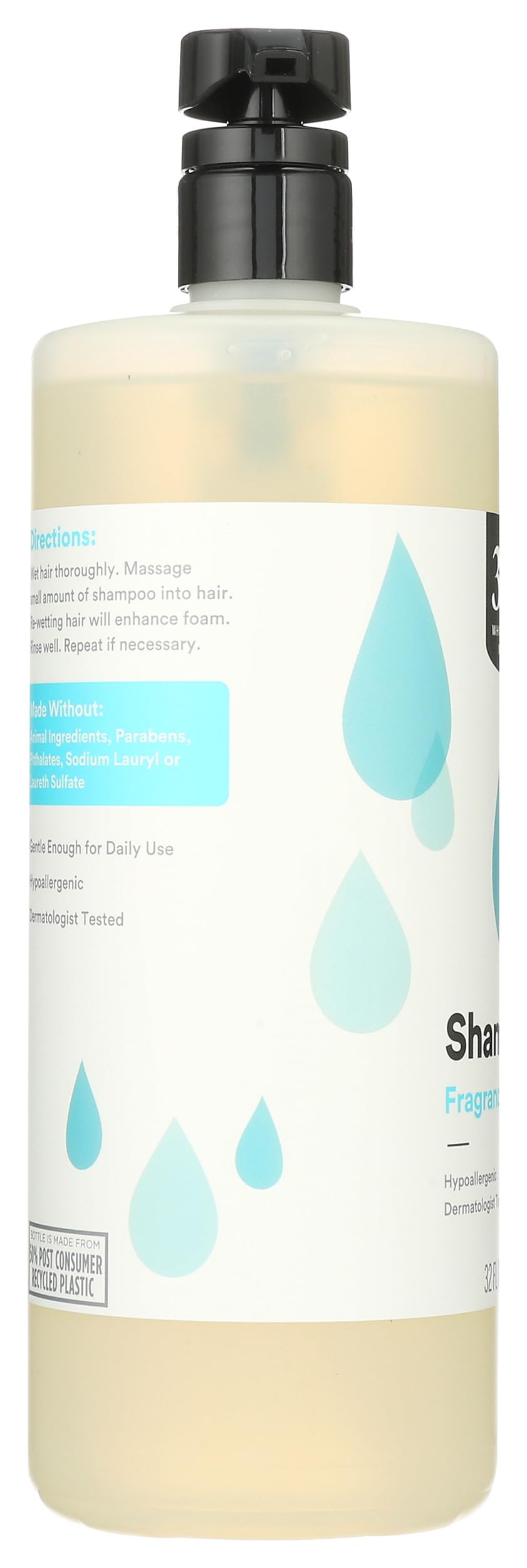 365 By Whole Foods Market  Shampoo Unscented 32 fl. oz
