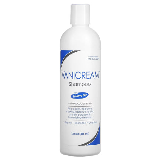 Vanicream Shampoo For Sensitive Skin 12 fl. oz  Pack of 3