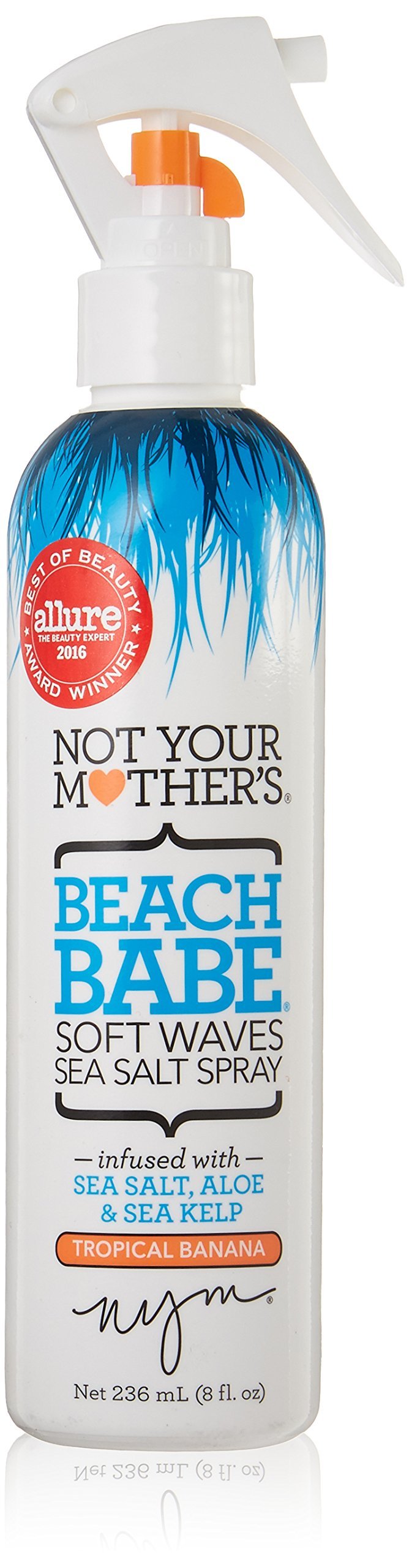 Not Your Mother's Beach Babe Soft Waves Sea Salt Spray Tropical Banana Scent 8 oz