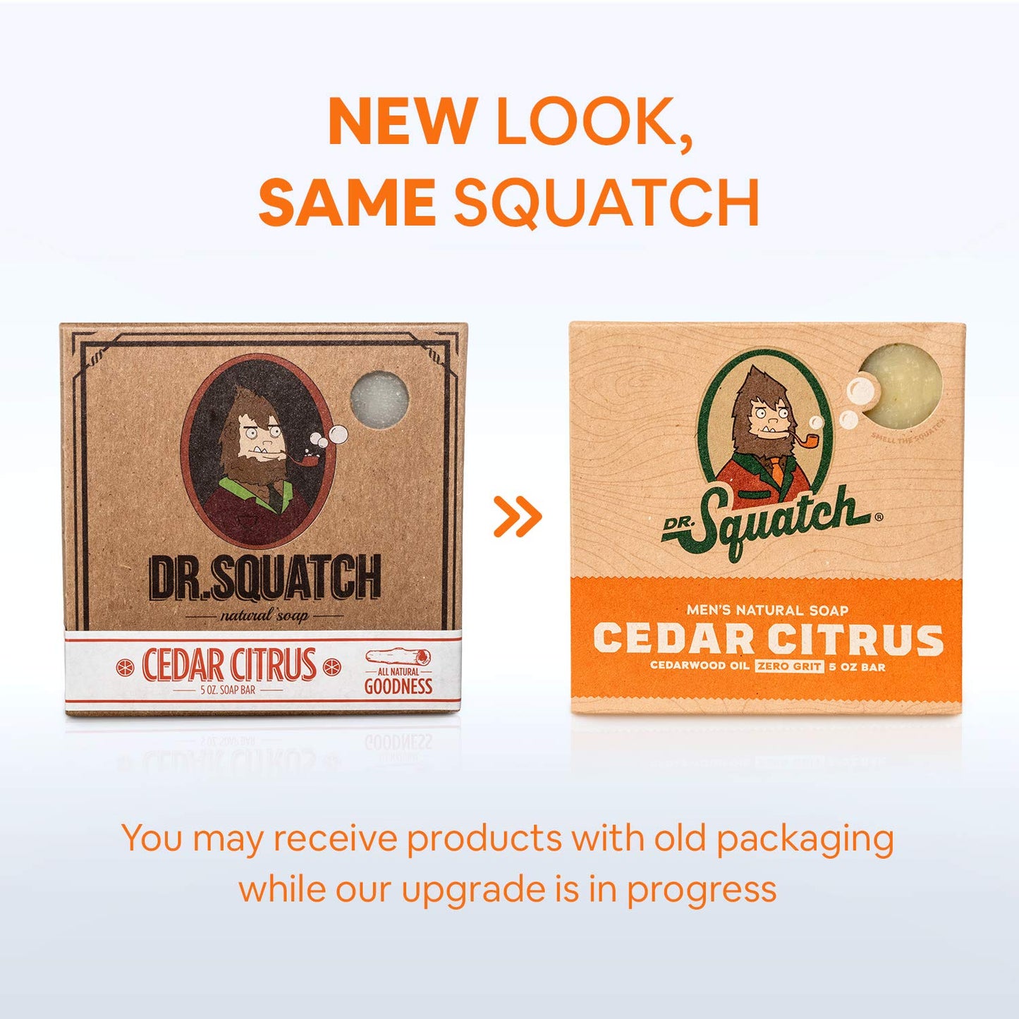 Dr. Squatch Bar Soap - Cedar Citrus, Pack of 3