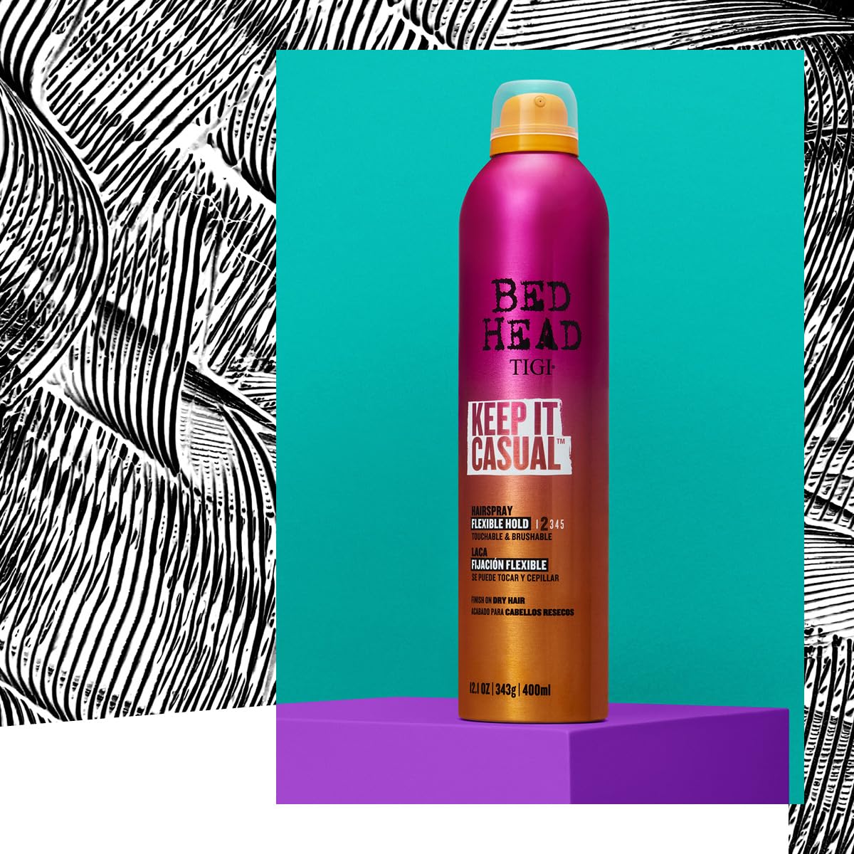 Bed Head by TIGI Frizz Control Flexible Hold Hairspray 9.1 Oz