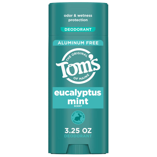 Tom’s of Maine Eucalyptus Mint Aluminum Free Natural Deodorant For Women & Men