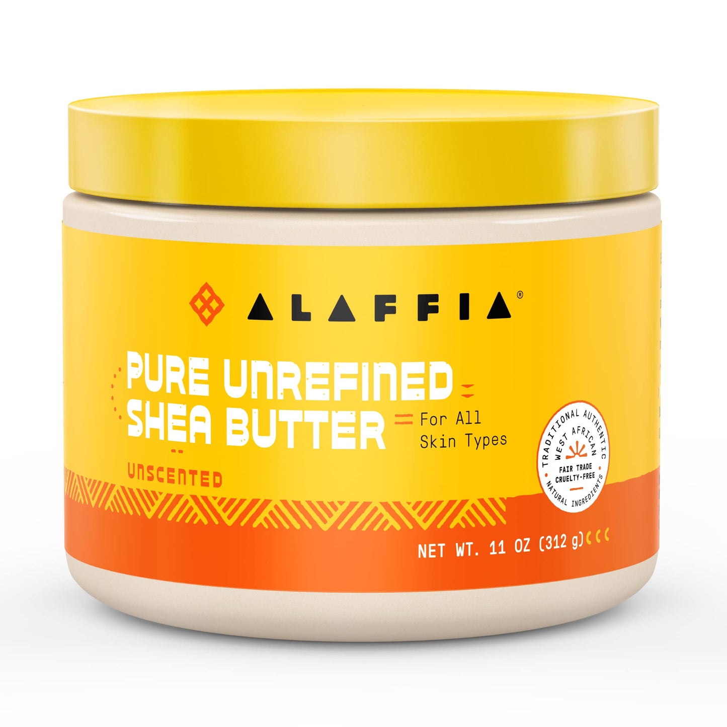 Alaffia Pure Unrefined Shea Butter, Unscented