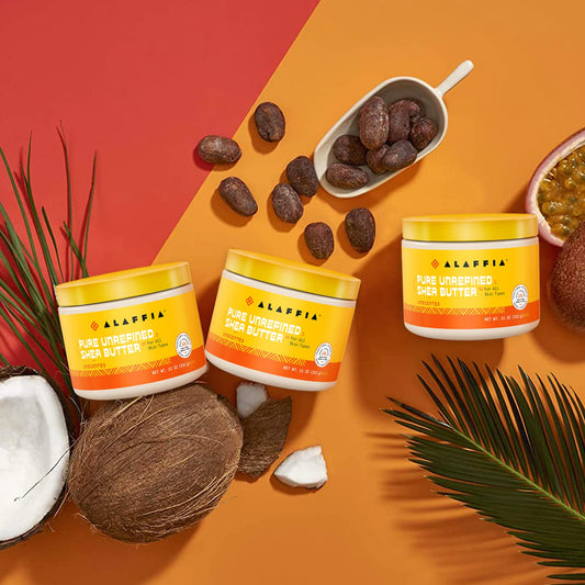 Alaffia Pure Unrefined Shea Butter, Unscented