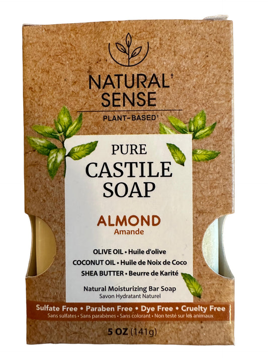 Natural Sense Pure Castile Soap, Almond