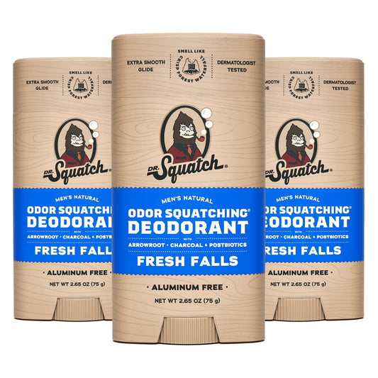 Dr. Squatch Deodorant Fresh Falls 3 Pack