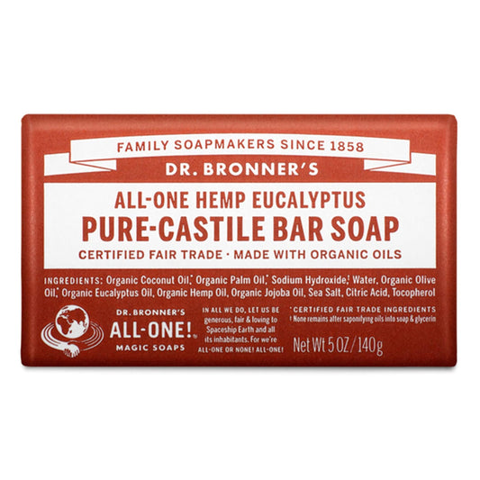 Dr. Bronner's - Pure-Castile Bar Soap - Eucalyptus